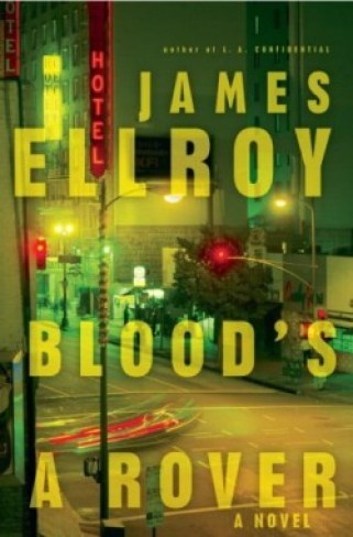 Book jacket design employing digital collage and transparency technique: "Blood's a Rover" by James Ellroy, designed by Chip Kidd. (www.bookcoverarchive.com)